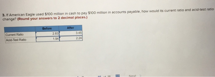 the past two years. (Round your answers to 2 decimal places.) 2018