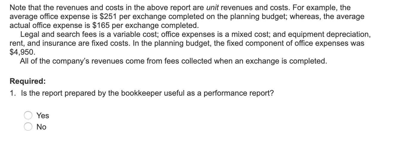 LO9-6] Exchange Corp. is a company that acts as a facilitator in