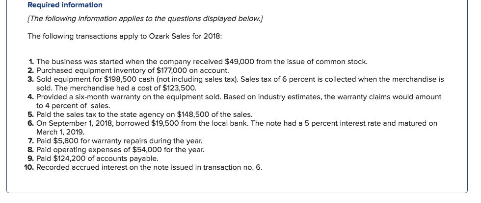  Please answer in table form just like the question for easy