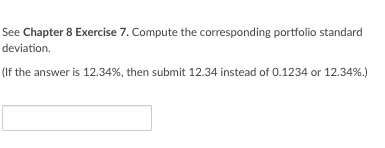 that the expected return of the portfolio is 14%. What is the