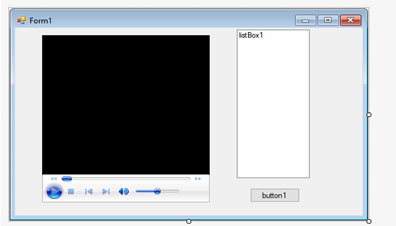  using C# I need to create a music player app in