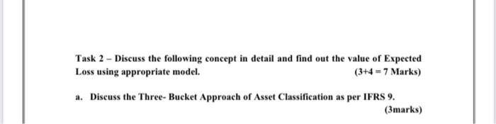  300 words Task 2 - Discuss the following concept in detail