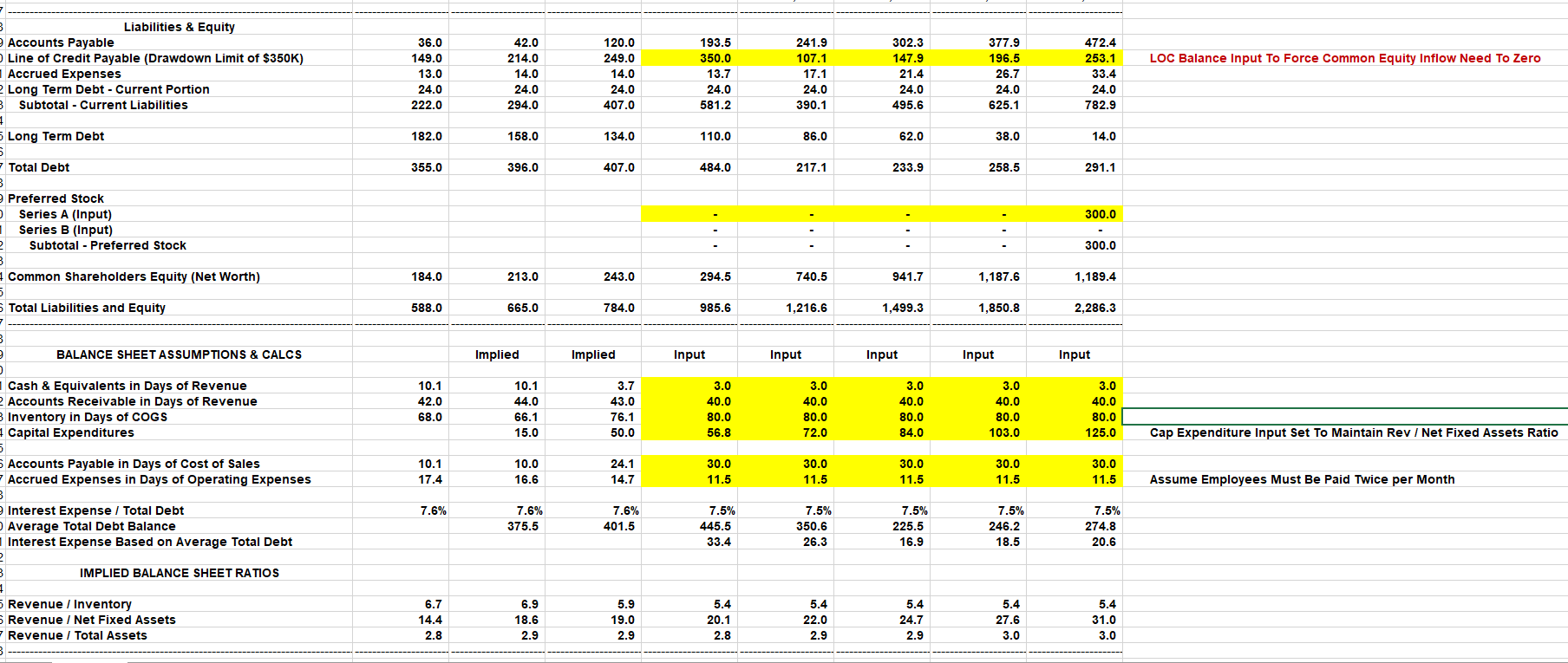 flow model. Review the options in Exhibit 3 of the case and