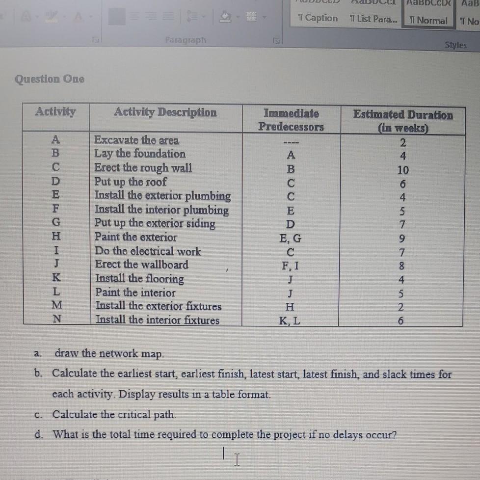 AaBDCCDC AaB IT Caption List Para... T Normal T No Paragrapas