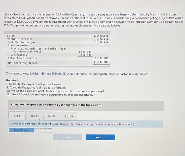 please help with 1 and 2. please show explanation if possible. Derrick