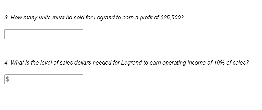 the most recent year, 81,600 jars were sold. Required: 1. What is
