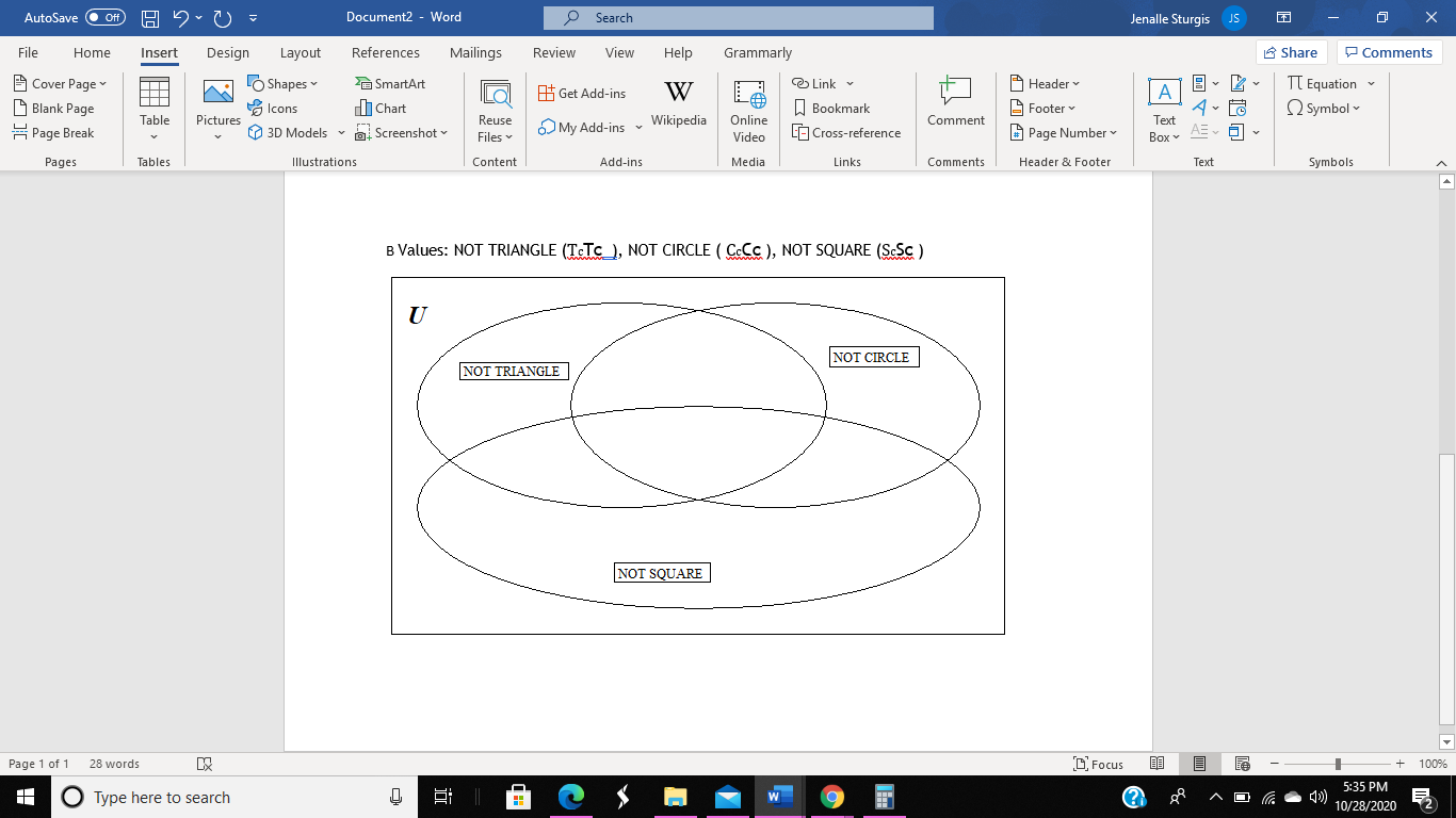 diagrams. Use your Ablocks to place each Ablock in the correct region