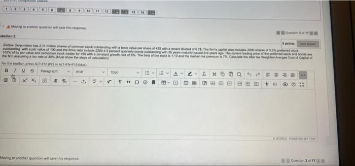 answer with fourmla no excel sheet PLEASE. thank you M & Moving