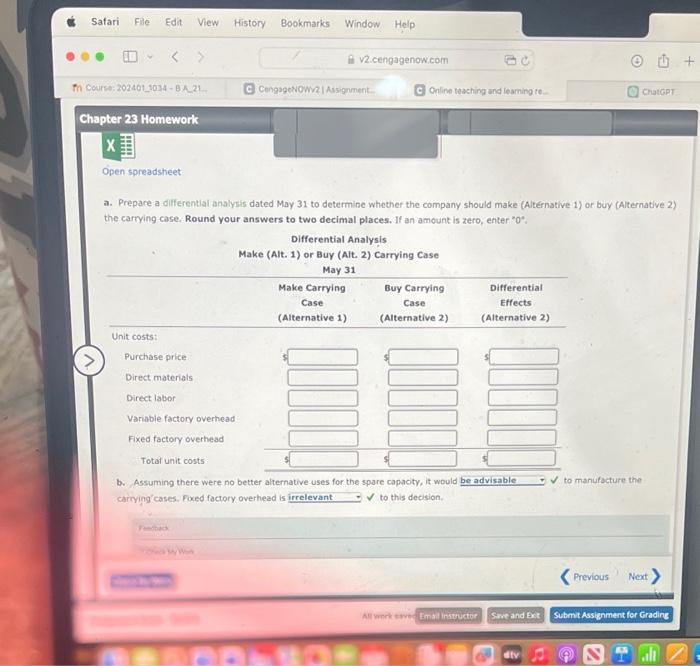 computers at a purchase price of $56 per unit. The company, which