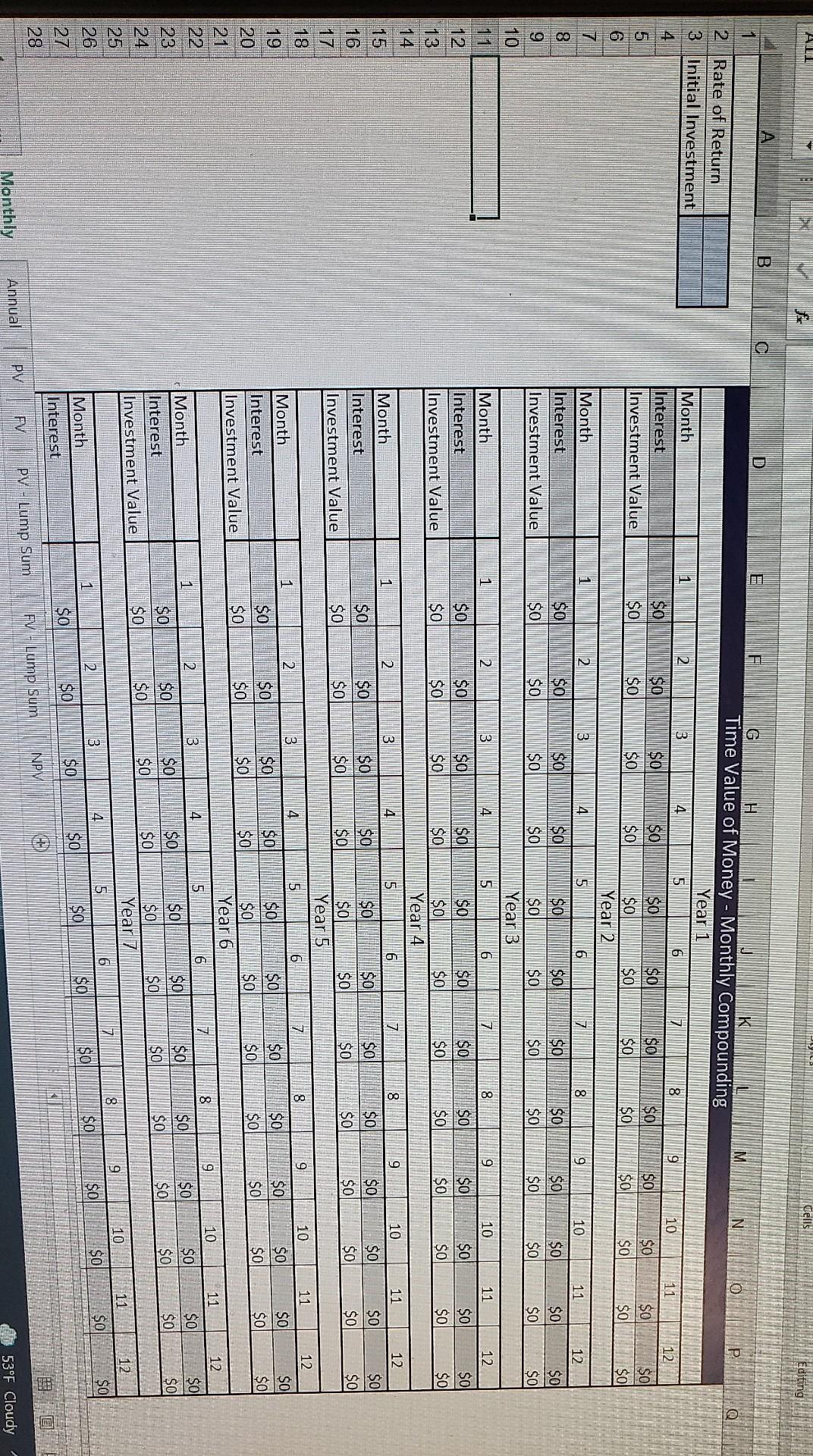  ALT Cells Editind A B 0 D E 1 N Rate