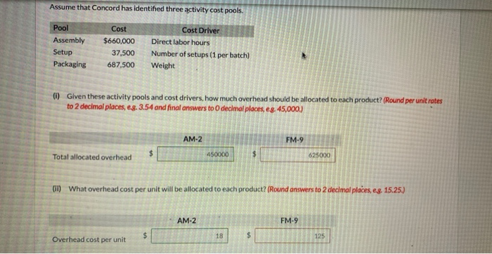 required for production Units per batch Shipping weight per unit AM-2 25,000