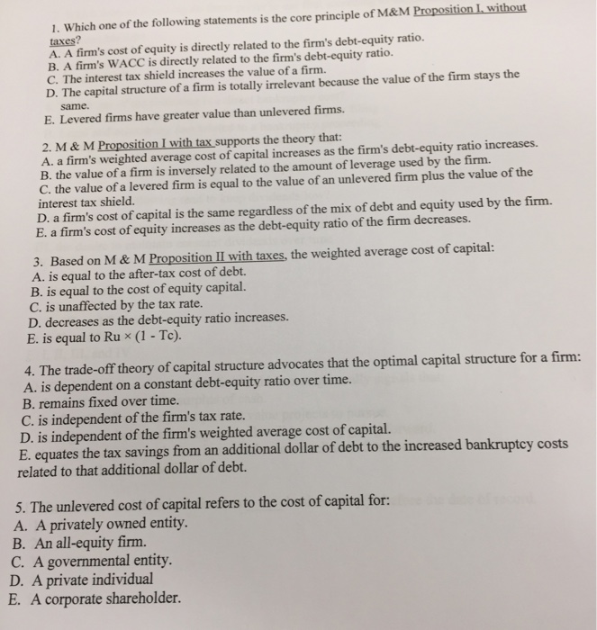  Please indicate correct answer only no explanation 1. Which one of