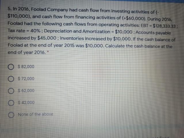 3 8% Total Assets Total liabilities and equity Cash $ 2,000 Accounts