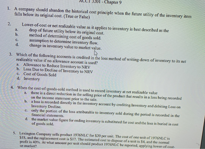  need help with hw 3201 - Chapter 9 1. A company