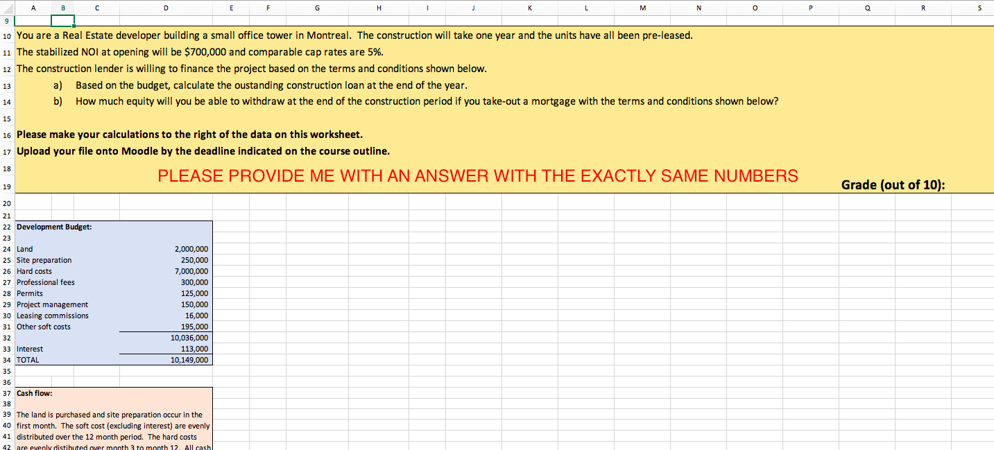  You are a Real Estate developer building a small office tower