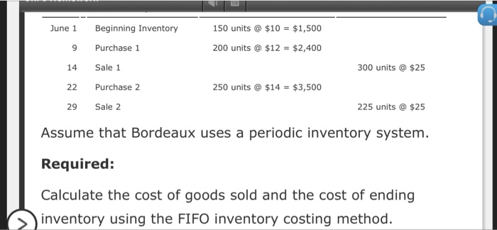  Please explain/show work June 1 Beginning Inventory 150 units $10 $1,500