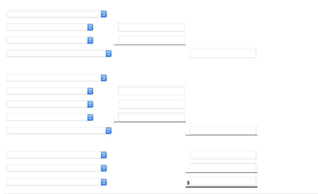 assets Cash Accounts receivable Inventory Prepaid expenses $102,700 109,400 158,200 $97,700 80,000