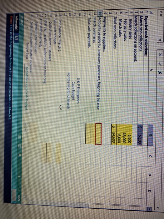 months of the year. The Controller has asked you to prepare the