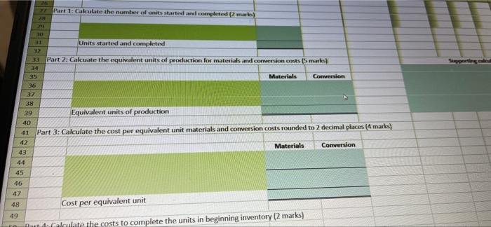 The following data concern them of the computer 2 1 Work in
