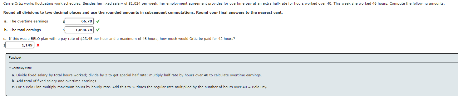 its not 984.9 either Round all divisions to two decimal places and