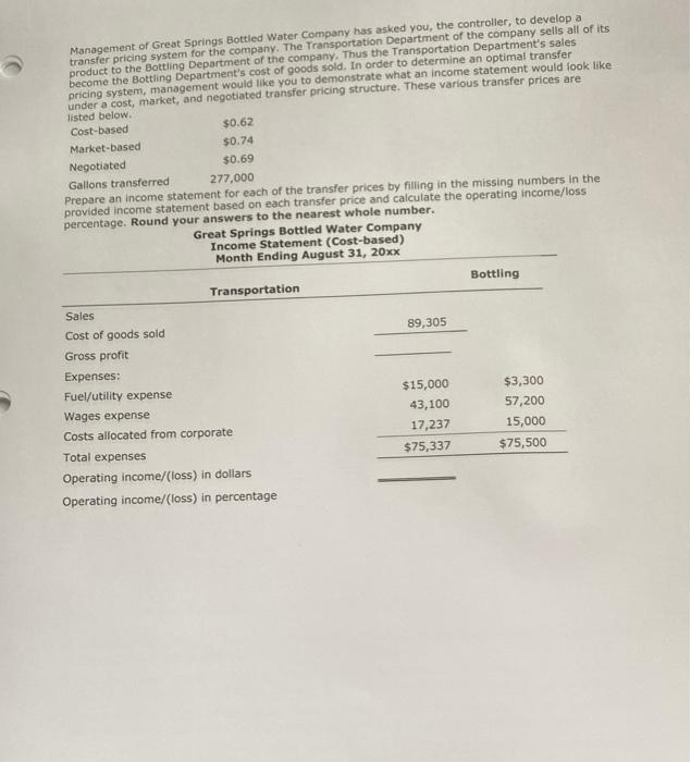 Can someone walk me through how to do this please? Management of