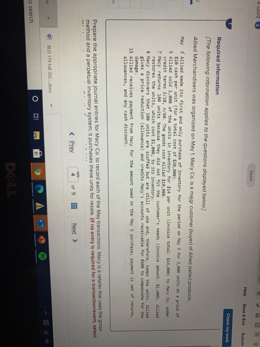  4 Quiz G Saved Help Save Exit Submit Check my work