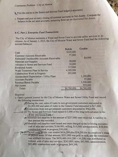 I have the journal entries and closing entries, just need the financial