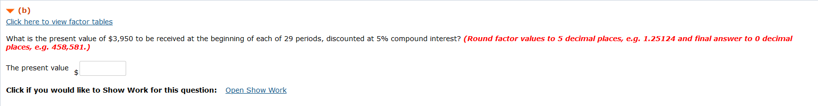 the following questions. (Each case is independent of the others). (a) Click