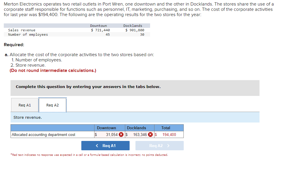Merton Electronics operates two retail outlets in Port Wren, one downtown