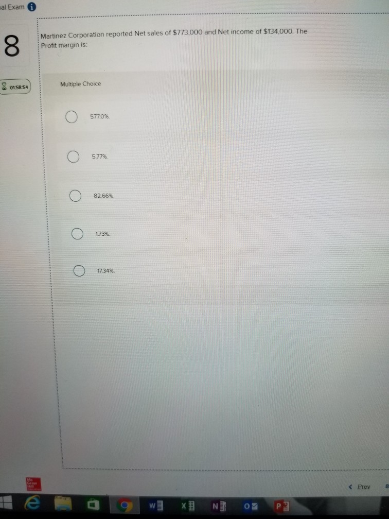 Multiple Choice The application of analytical tools to general-purpose financial statements and