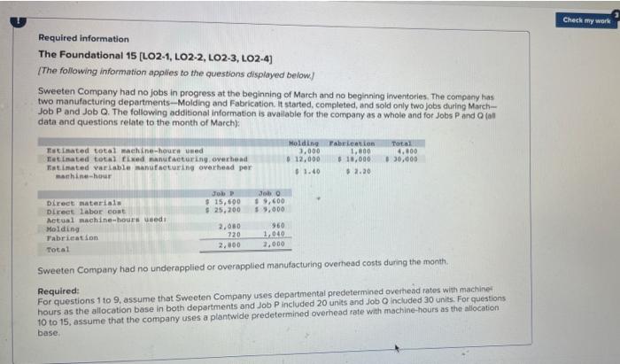  please help. dont know 10-12 need asap Check my work Required