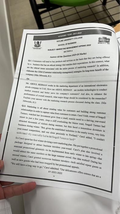 please can you solve it Creative communication and delivering value to the