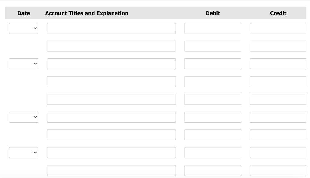 Selected transactions for Bramble Corp. during its first month in business are