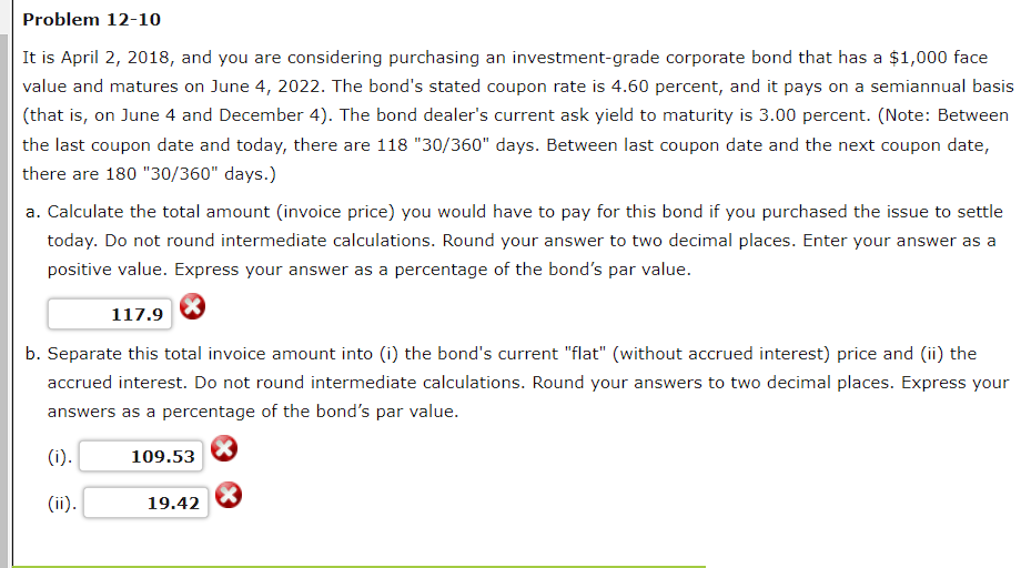  It is April 2, 2018, and you are considering purchasing an