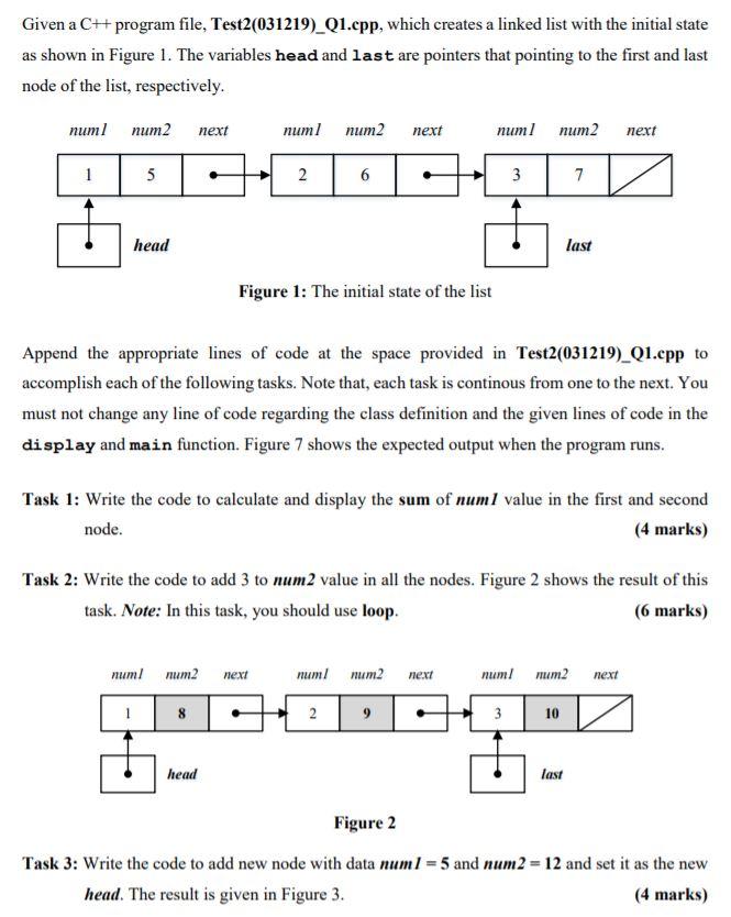  #include using namespace std; //Represents node of the linked list class