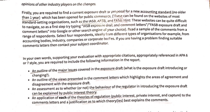  Both questions are from same assignment. 1 is related to article