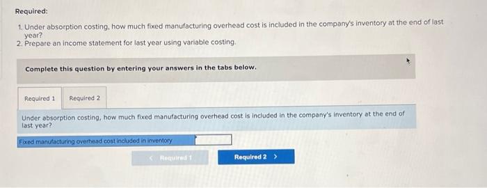 Net Operating Income [LO4-2] Ida Company produces a handcrafted musical instrument called