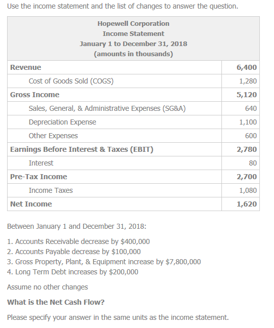 PLEASE ANSWER IN BOLD NUMBERS AT THE END. READ INSTRUCTIONS CAREFULLY !