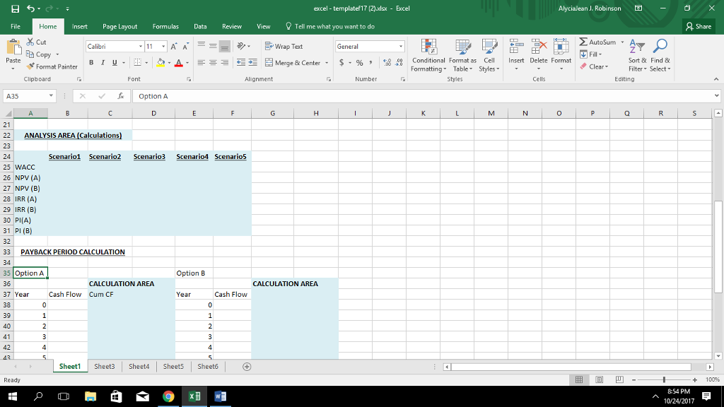boss explaining the situation, your analysis and conclusion should be written in