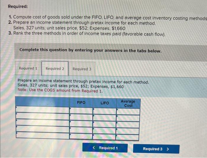 on Cash Flow Effects LO7-2, 7-3 Following is partial information for the