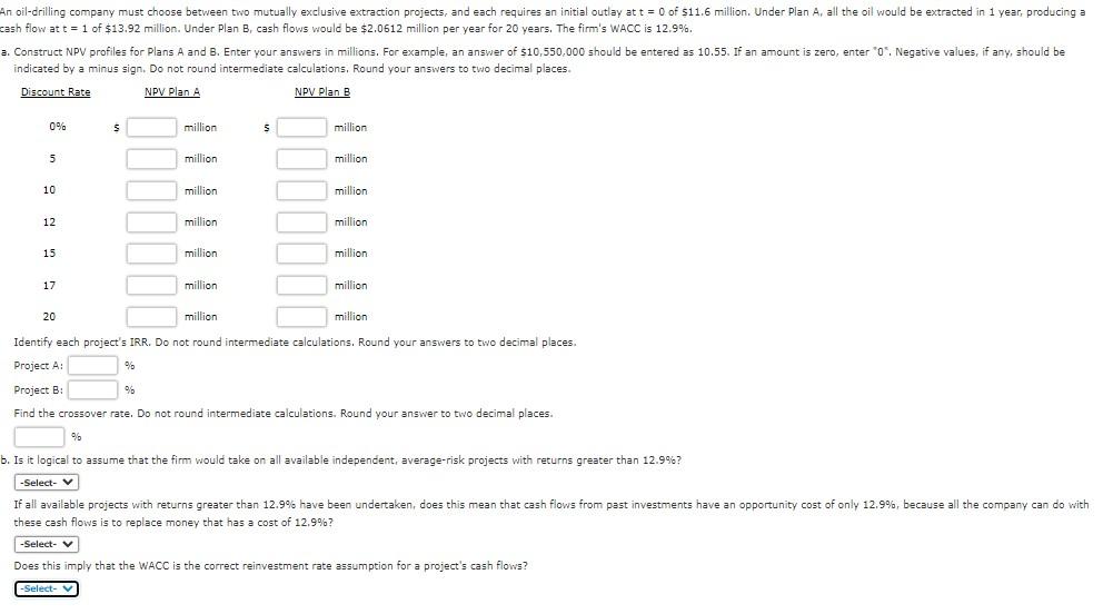 Yes or No for part b. ash flow at t=1 of
