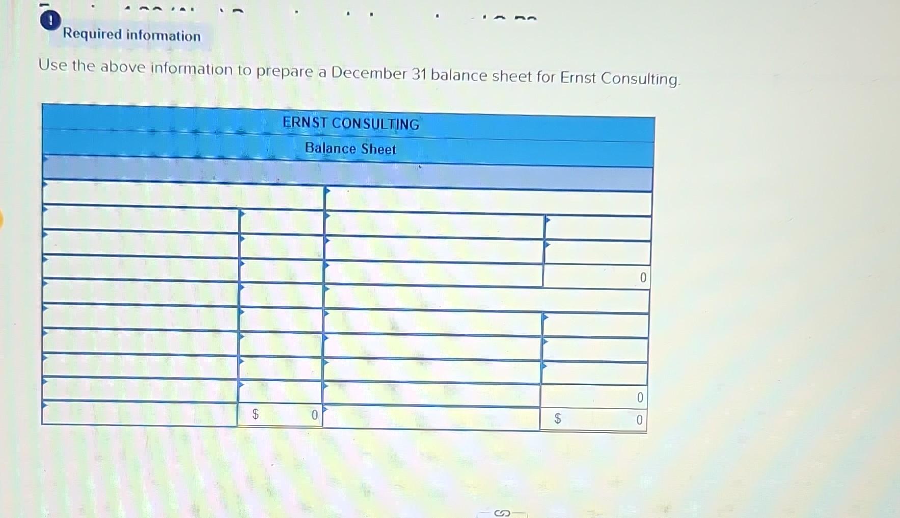 December 1, Jasmin Ernst organized Ernst Consulting. On December 3, the owner
