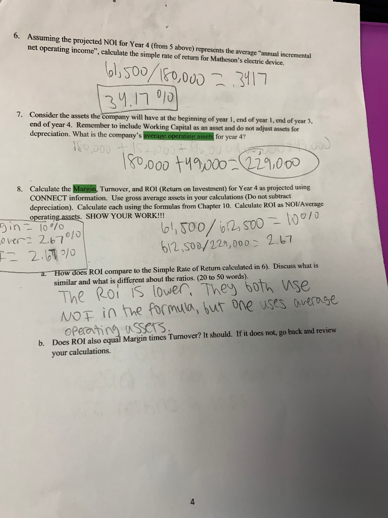 to be as follows: Year 1 2 3 4-6 Sales in Units