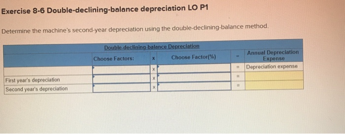 cost of $44,200. The machine's useful life is estimated at 10 years,