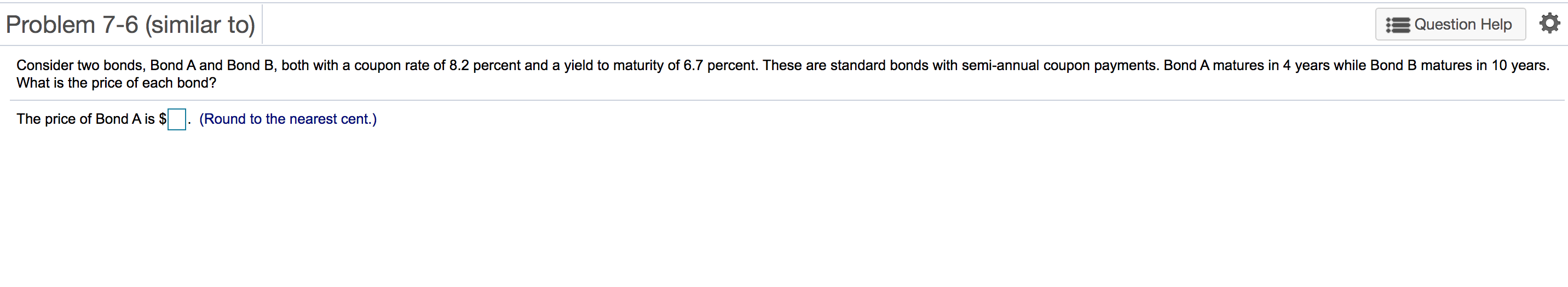 C and Bond D, both with a yield to maturity of 11.8