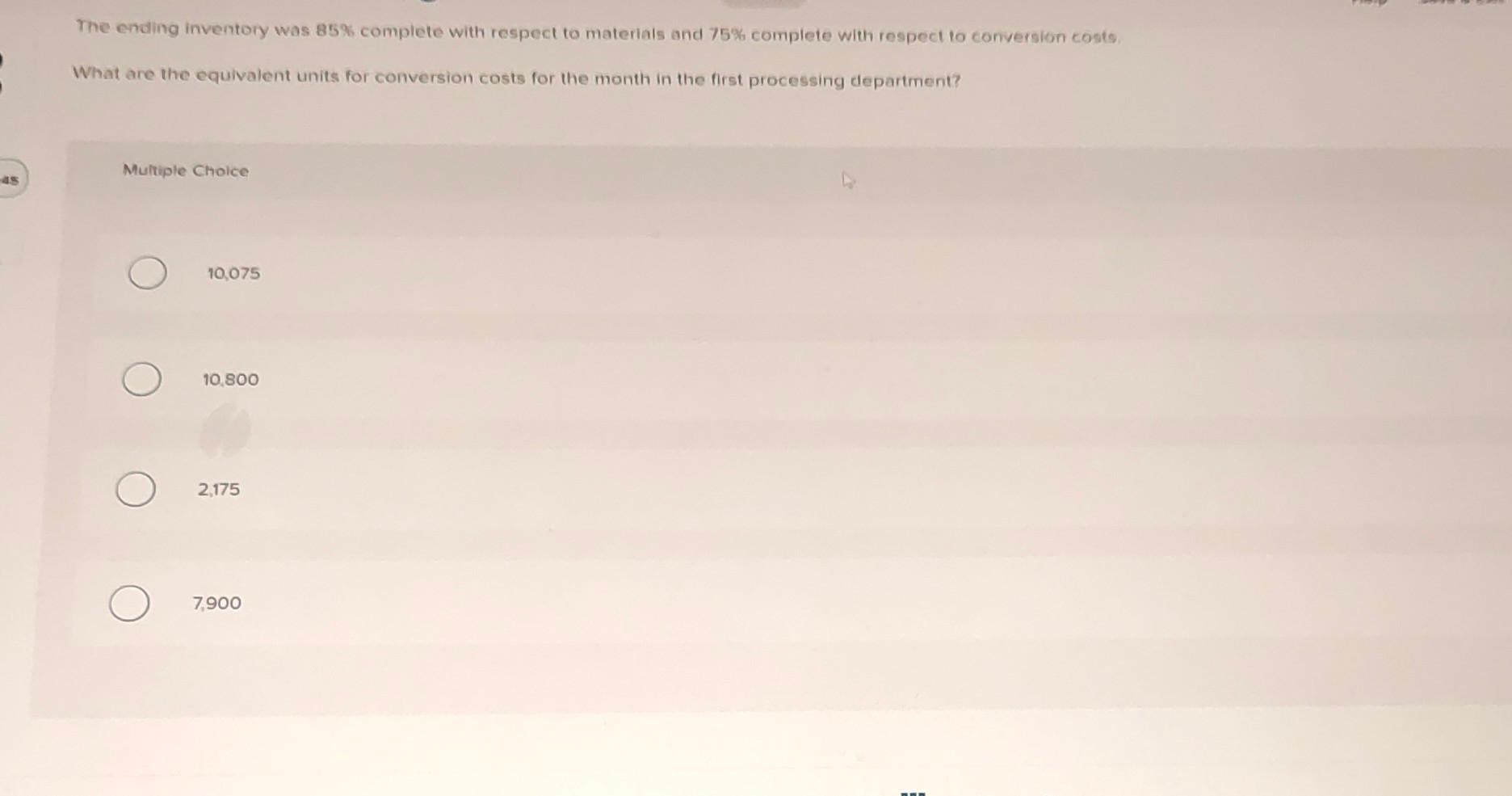 3 Domingo Corporation uses the weighted average method in its process