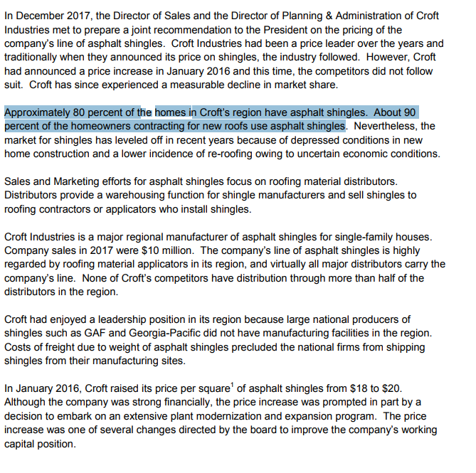 the information provided, what would you recommend? Why? 3) Prepare a professional