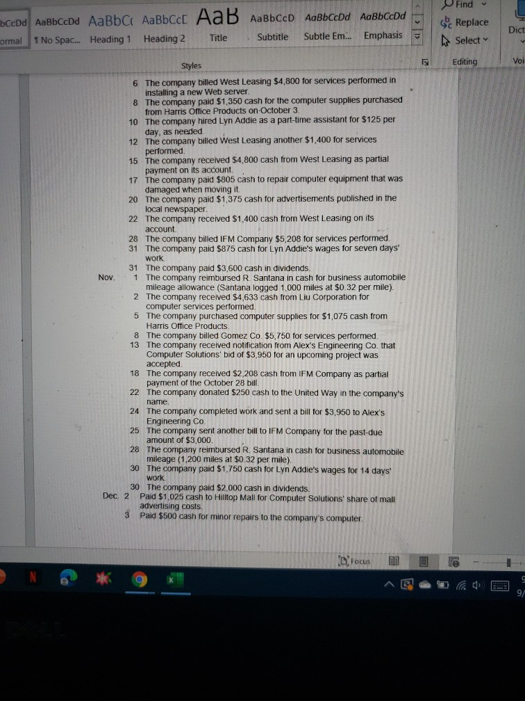 balance please all the data is going to come from the transactions