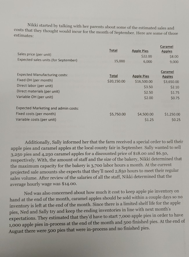 Please answer the last picture in excel, using the data from