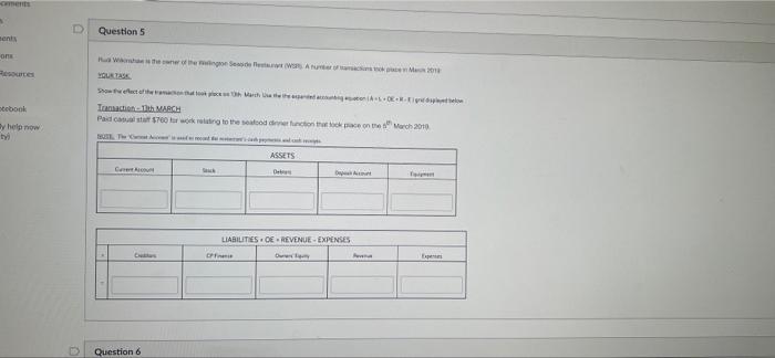 Good luck Question 1 Jack Swis the proprietor of Coffee Shop The